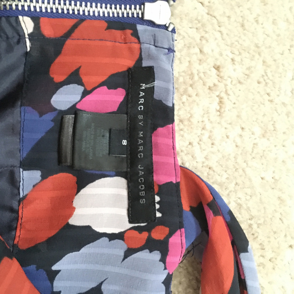 Marc by Marc Jacobs Ruffle Silk Cocktail Dress - Picture 5 of 7